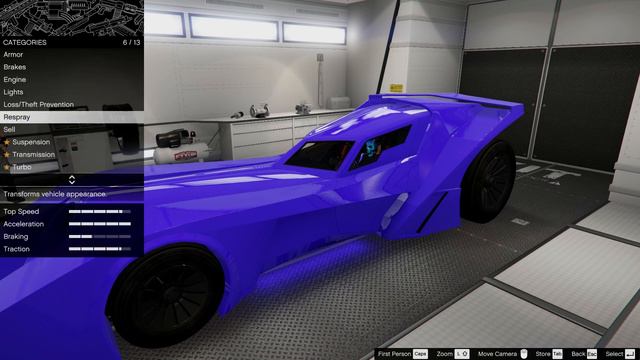 Customizing the VIGILANTE - Rocket-propelled Batmobile - GTAV Online смотреть онлайн