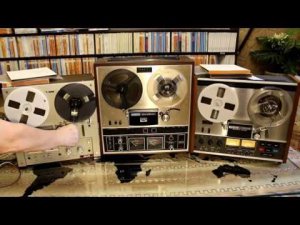 Магнитофоны.  Как сделать тест-ленту с помощью лягушки.