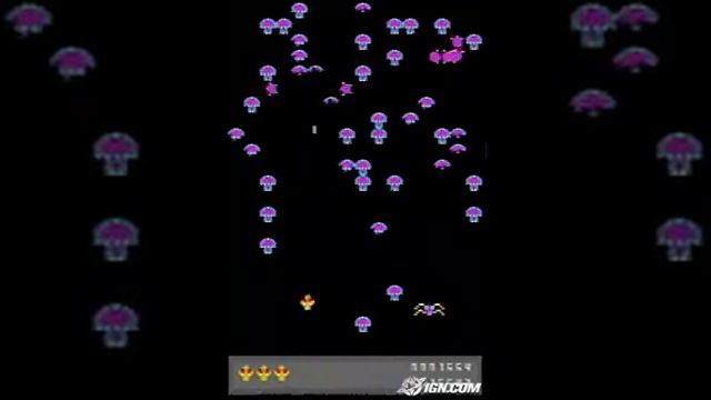 Retro Atari Classics Nintendo DS Gameplay - Centipede