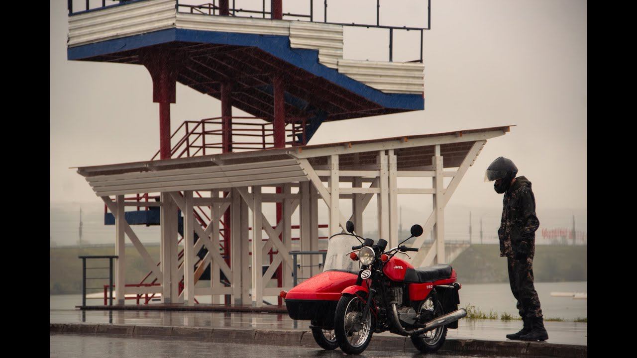 как прицепить коляску велорекс к мотоциклу ява