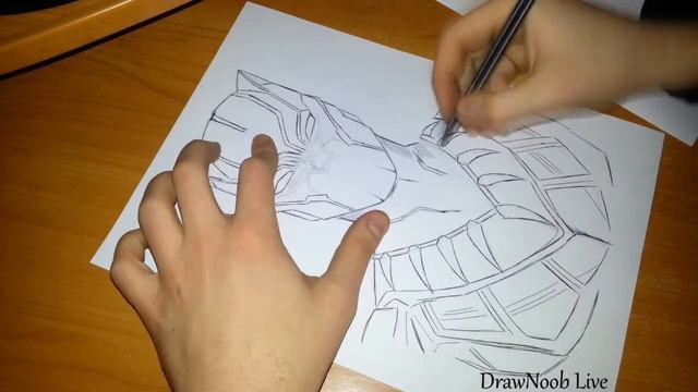 How to Draw [Black Panther] / Как нарисовать Черную Пантеру смотреть онлайн