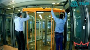 Электроподключение периферии и запуск автоматической раздвижной двери DORMA