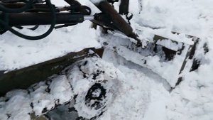 Самодельный , гусенечный трактор деда(часть1).