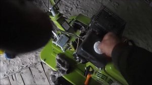 Мотоблок  DON 900-3, замена масел, подготовка техники к зимовке.