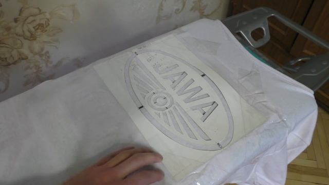 Сделал футболку с логотипом JAWA смотреть онлайн