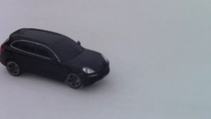ИГРУШКА PORSCHE Cayenne TURBO////ТЕСТ НА СНЕГУ)))