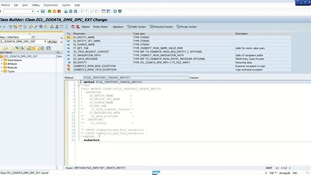 19.4 Create SAP DMS document using service part 4 of 5 - Odata project with SEGW for DMS смотреть онлайн