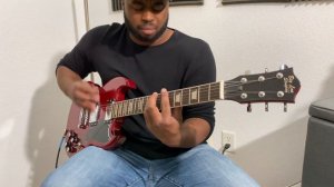 Big Lou Stingray, wide nut guitar, Big Fingers can play clean!