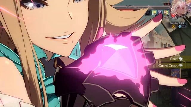 GBVS | Furei_JP (Metera) VS Azure Ray (Zooey) | Grand Blue Fantasy Versus High Level Gameplay