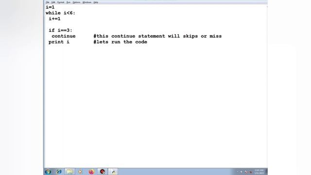 loops in Python coding for loop while loop in Python programming nested for loop idle python shell
