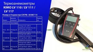 KIMO LV 110/ LV 111/ LV 117