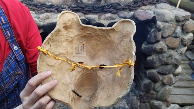 Обзор старинной винтажной советской маски 53 года Медведя | Ростовые куклы изготовление обзоры