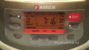 Обзор мультиварки Maruchi-47 + чаша с керамическим покрытием
