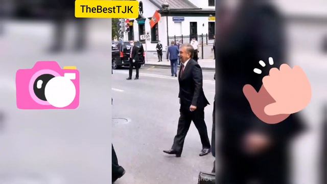 Президент Узбекистана Шавкат Мирзиёев после парада победы