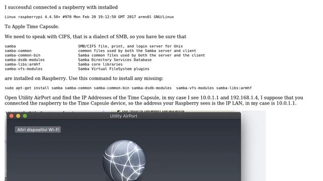 Apple: Connecting Raspberry to Apple Time Capsule смотреть онлайн