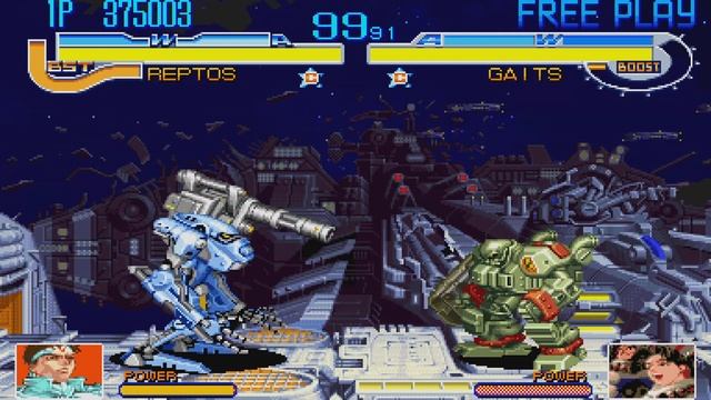 Cyberbots Fullmetal Madness jin Arcade Playthrough смотреть онлайн