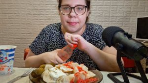 Мукбанг Вареники, Пельменики/Про дележку еды в нашей семье