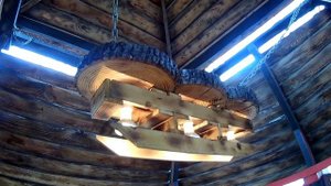 Бюджетный светильник в беседку DIY своими руками