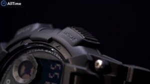Обзор часов Casio Collection W-735H-1BVEF с хронографом. Японские наручные часы. Alltime