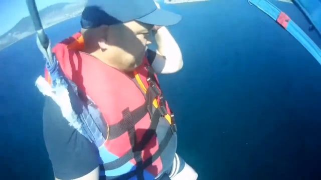 Крым. Судак. Полет под куполом парашута. Сентябрь 2020 смотреть онлайн