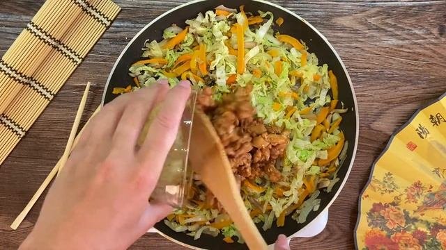 Запечённые спринг роллы