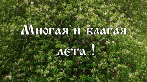 Многая и благая лета! (Июнь, 2020)