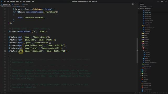 Delete Data using Query Builder + Method DELETE + CSRF - CI4 [8]