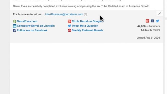 How To Add a Clickable Email Address to Your Youtube Channel смотреть онлайн