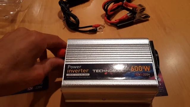 Technomax 600w inverter tanıtımı
