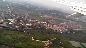 Взлет самолета, ощущения пассажира