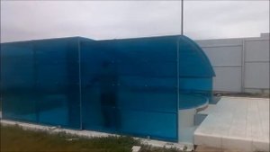 Сдвижной навес над бассейном (Аполло-НМК)