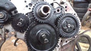 сборка двигателя трактора Т 30 завершение\/T 30 tractor engine assembly completion