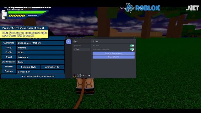 Roblox Dragon Ball Online Generations Hack Script GUI: Kill Aura, Auto Mob Farm, Auto Special Quest смотреть онлайн