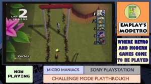 Micro Maniacs - PS1 - #3 - Round 2 - Hoops-A-Daisy