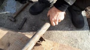 КАК ИСПРАВИТЬ СОГНУТУЮ ОСЬ НА ПРИЦЕПЕ??