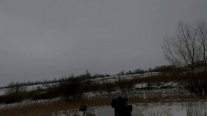 Охота на засидке с привадой ночным прицелом Pulsar Ultra 455