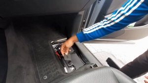 AUDI Q7 BATTERY LOCATION, BATTERIE Q7 2016-2019