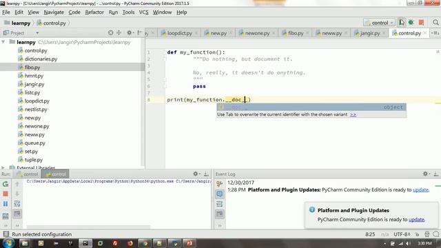 Python Document String |  Function Annotations in Python | Python Training In Bangalore | Prwatech