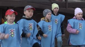 Инспекторы ГИБДД совместно с воспитанниками детского сада №4 провели танцевальный флэш моб