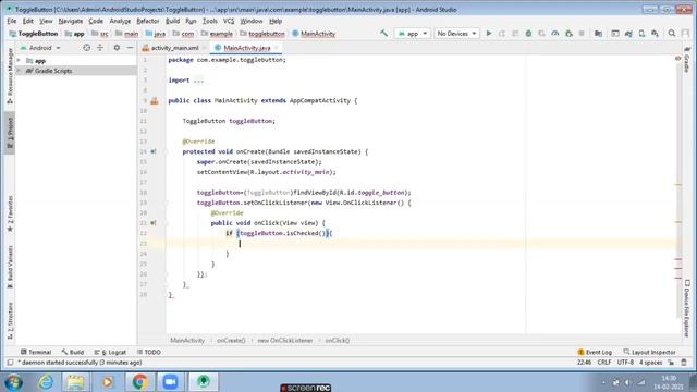 Part 6: How To Add Toggle Button In Android| Android UI Widget| Android Studio Tutorial. смотреть онлайн