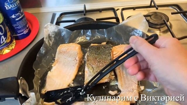 Форель на сковороде // Что приготовить на ужин ?!! ПРОСТО И ВКУСНО !!!