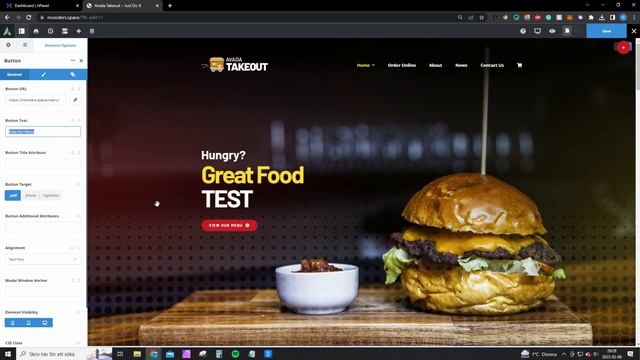 How to make a Website for a Fast Food Restaurant (Wordpress) - Avada смотреть онлайн