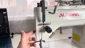 Купила промышленную швейную машину AURORA Как шить корзины из шнура