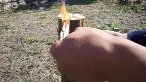 Как сделать костер финская свеча, шведская свеча, канадская свеча, таежная свеча своими руками