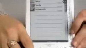 Видео-обзор электронной книги sony prs 505