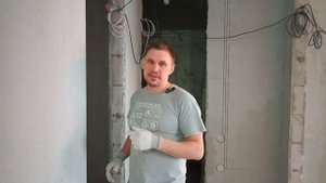 Временное освещение и электроснабжение при ремонте квартиры #электромонтаж #времянка