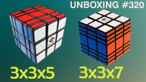 Unboxing №320 C4U 3x3x5, 3x3x7. Обзор