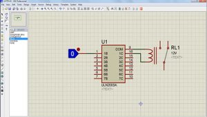 How to control relay using ULN2003A
