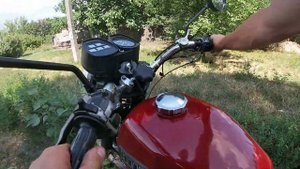 Покатушка на ИЖ ЮПИТЕР 5 - ДАЛЬНЯК 118км, сломался, адская дорога. Упал, отбил зеркало (Часть 2)