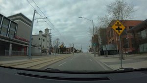 Kitchener Downtown Drive 4K - Ontario, Canada